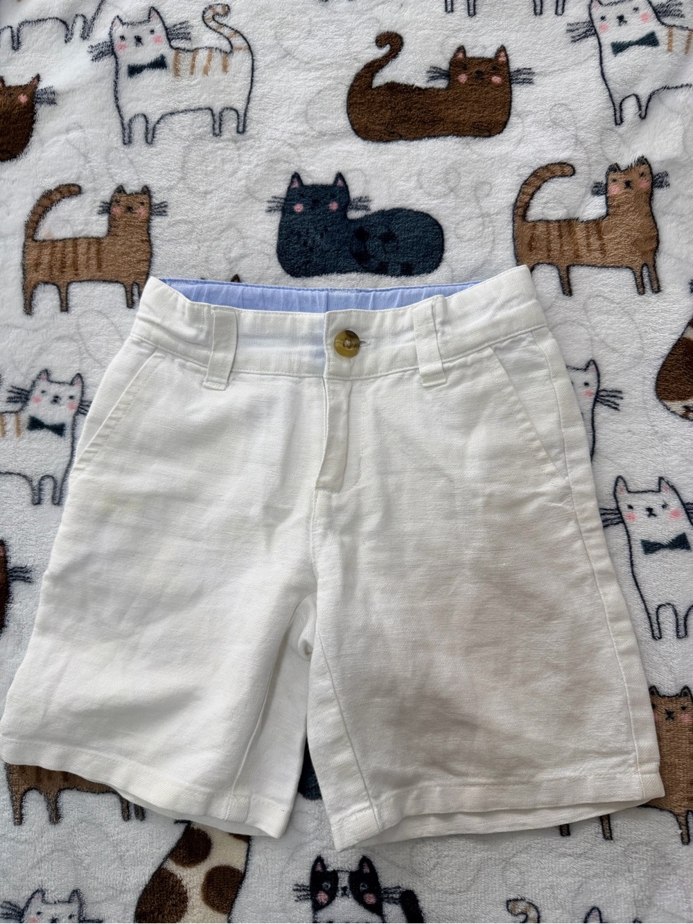 3x$21 Janie and Jack linen shorts